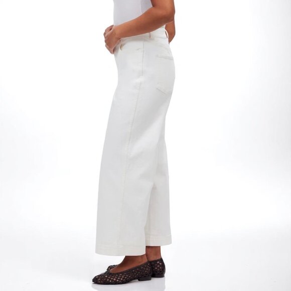 Madewell The Curvy Perfect Vintage Wide-Leg Crop Jean Size 30 - Picture 2 of 14